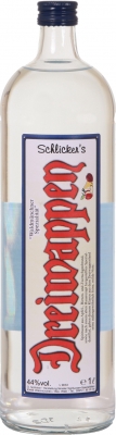 Dreiwappen 44%vol. 1,00 L (NEU >> Glasflasche)