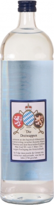 Dreiwappen 44%vol. 1,00 L (NEU >> Glasflasche)