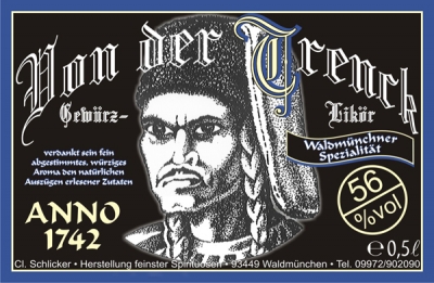 Von der Trenck Etikett