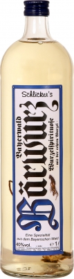 Bayerwald Bärwurz 40%vol. 1,00 L (NEU  Glasflasche)