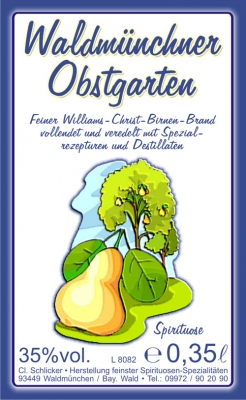 Waldmünchner Obstgarten 35%vol. 0,35 L