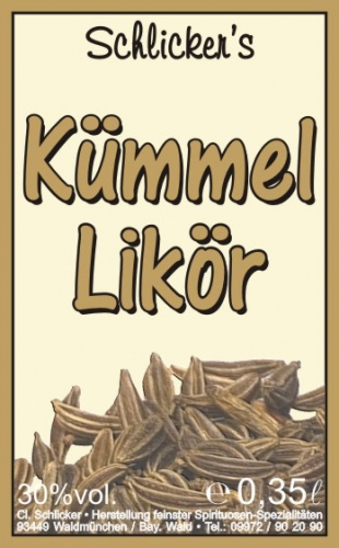 Kümmel-Likör 30%vol. 0,35 L